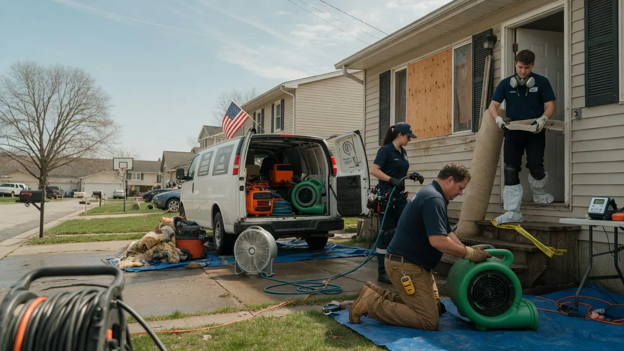 Water Damage Restoration in Peru, IN near me